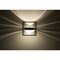 Besa Lighting Optos Wall Sconce, Clear/Frost, Brushed Aluminum Finish, 1x5W LED OPTOS1W-CLFR-LED-BA - alternate 1